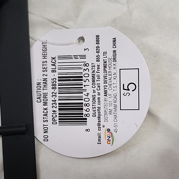 Black Stackable Wine Rack - Picture 4 of 4